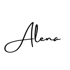 Alena's Signature 
