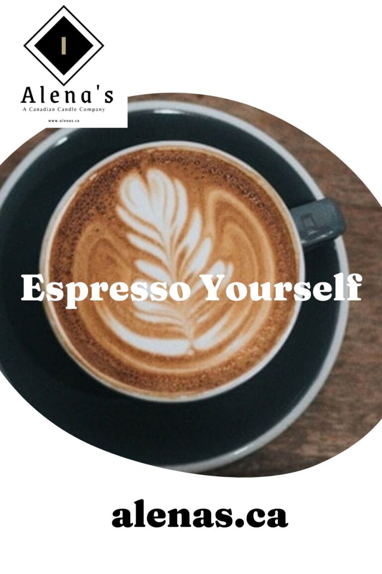 Espresso Yourself soy wax natural candles