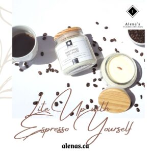Espresso Yourself soy wax natural candle