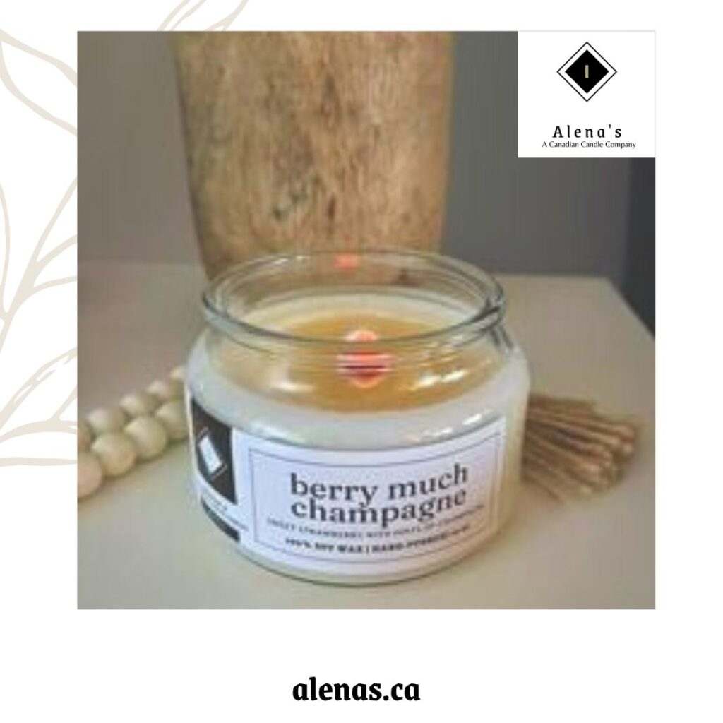 Scent of the Month 5 Shelly K Berry much Champagne Candle testimonial