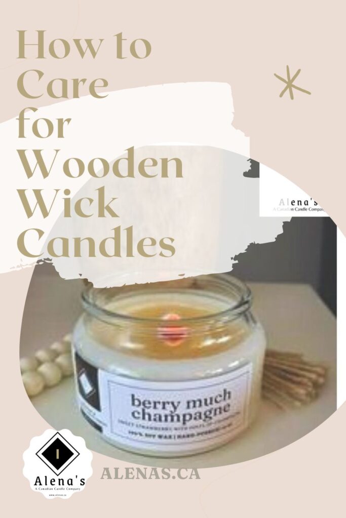 Did you get a wooden wick candle and not sure how to take care of them.. have a read for some easy how to care for your wooden wick soy wax candles..