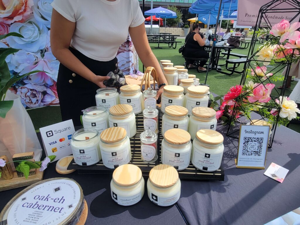 The Original Collection Wild Pink Orchid, Cumber-Melon and Orange Camel-mile Summer Street Festival August 2023