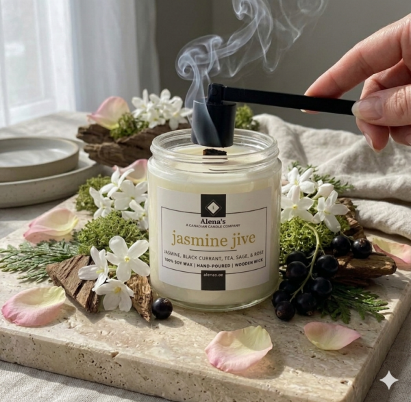 Fresh blooming lilac with soft green notes that feel like a spring morning in full bloom.