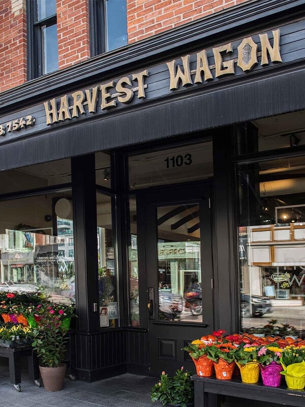 Harvest Wagon on Yonge Street Toronto Ont storefront